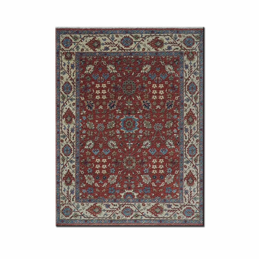 AVELENIA - Hand Knotted Oushak Carpet